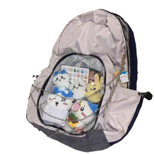 ✨ Kawaii Clear Window Backpack 🎀