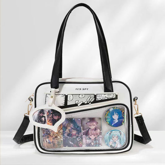 Aesthetic Ita Bag - Multi-way Display Handbag with Free Badge Board