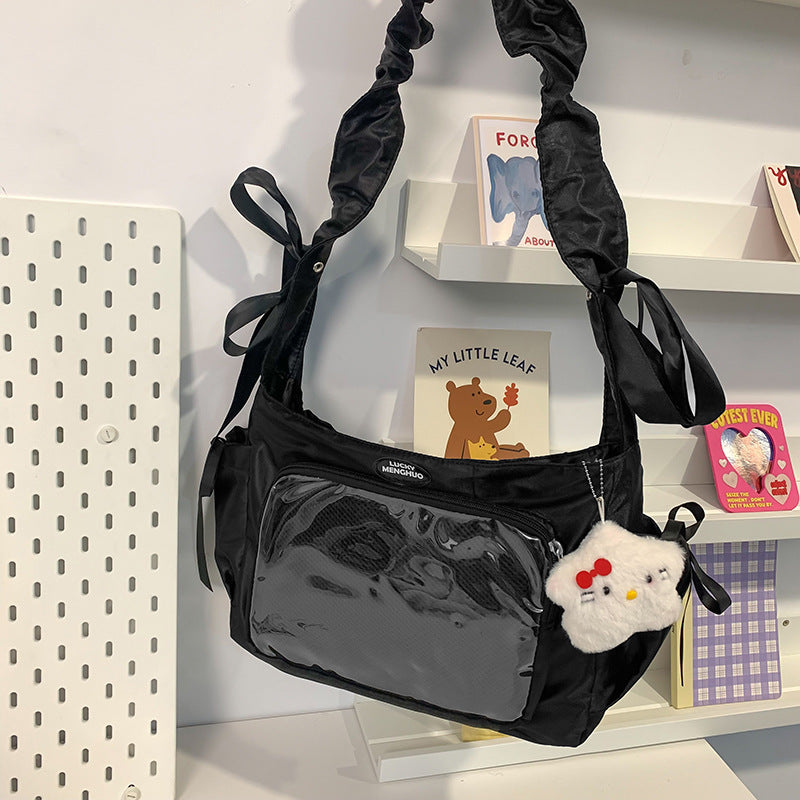 Sweet Lolita Ita Bag - Ruffle Strap Display Bag with Free Charm