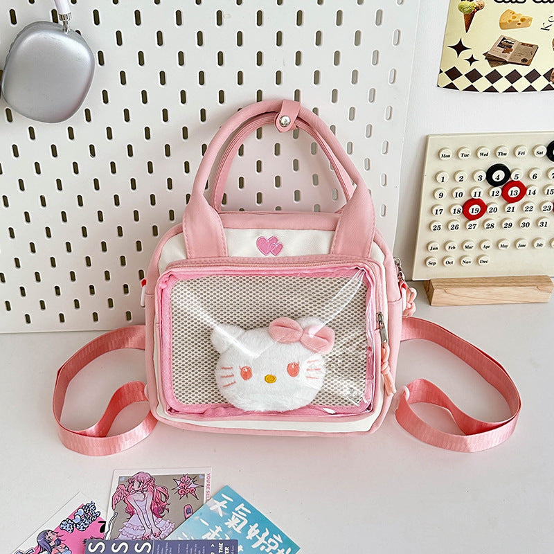 Kawaii Display Mini Bag with Mesh Window