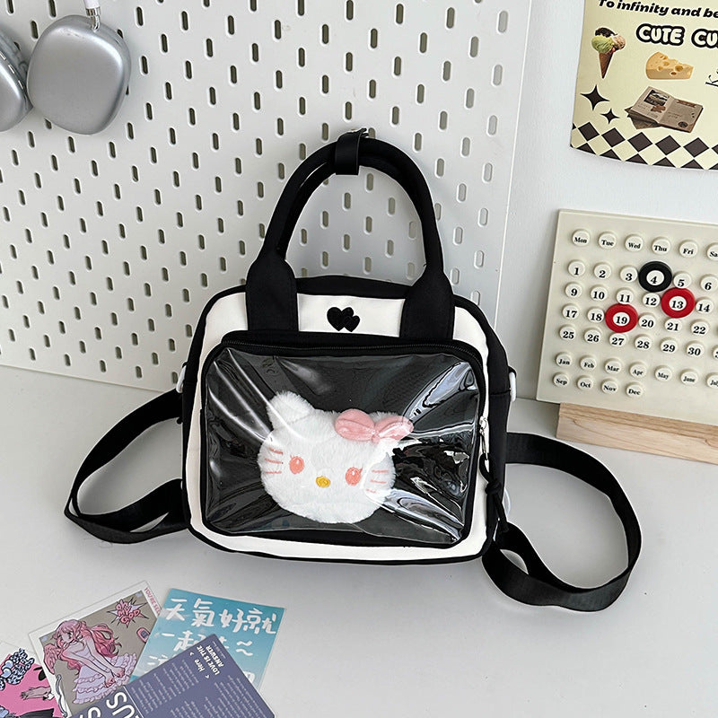 Kawaii Display Mini Bag with Mesh Window