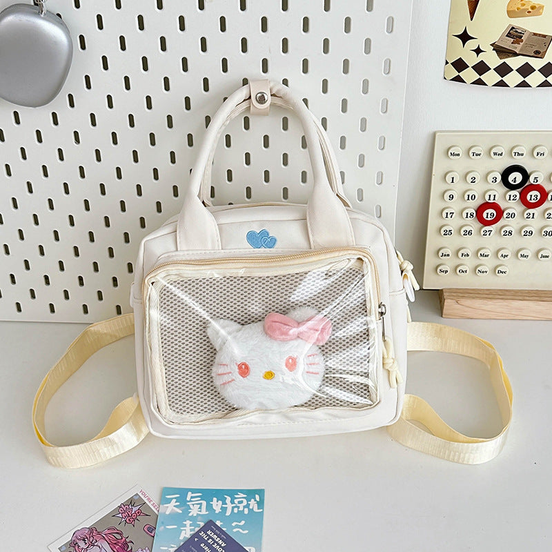 Kawaii Display Mini Bag with Mesh Window