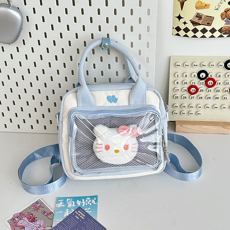 Kawaii Display Mini Bag with Mesh Window