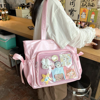 Ballet Ribbon Ita Bag - Kawaii Display Tote