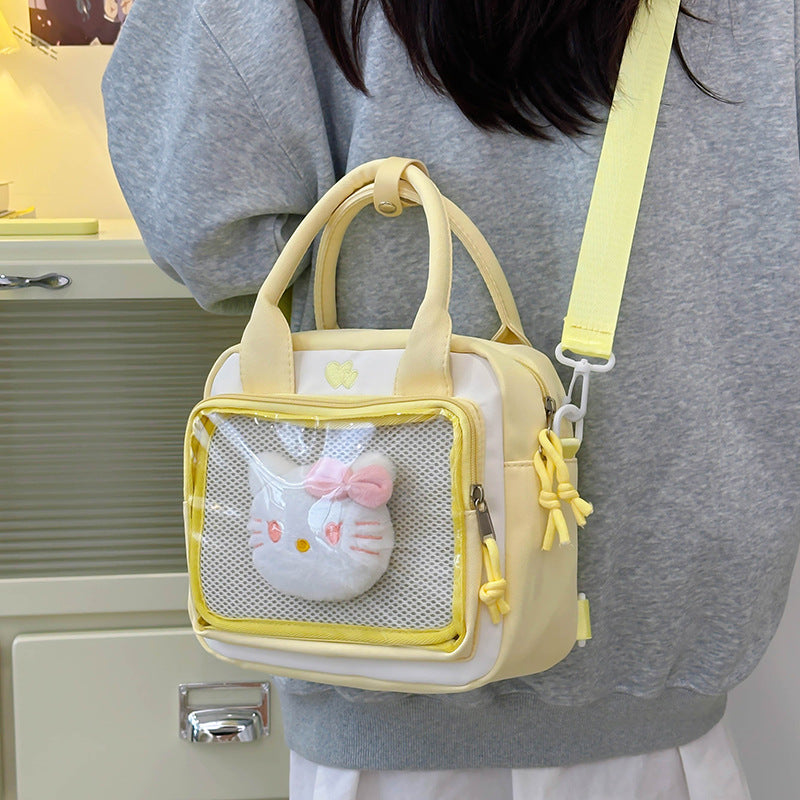 Kawaii Display Mini Bag with Mesh Window