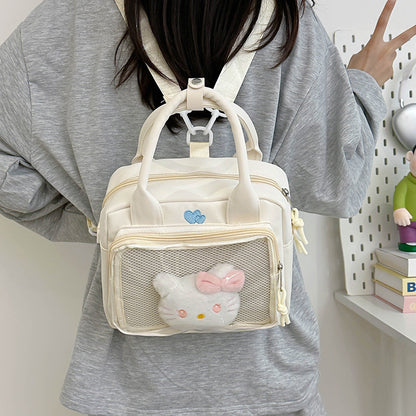 Kawaii Display Mini Bag with Mesh Window