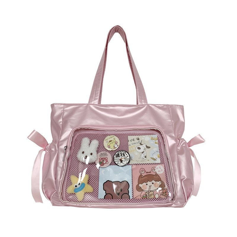 Ballet Ribbon Ita Bag - Kawaii Display Tote