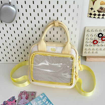 Kawaii Display Mini Bag with Mesh Window